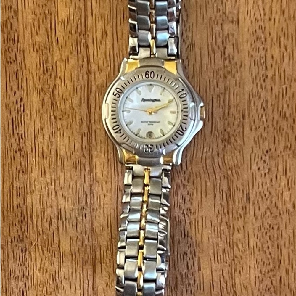 Two-Tone Stainless Steel Watch